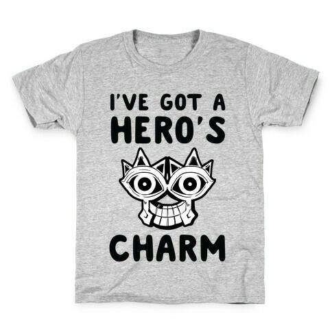 I've Got A Hero's Charm Kids T-Shirt