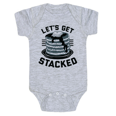 Let's Get Stacked Baby One-Piece