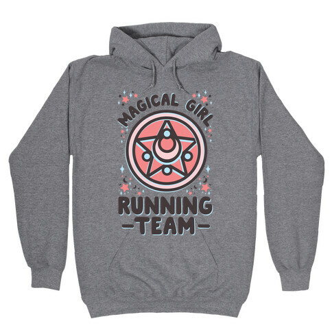 Magical Girl Running Team Hooded Sweatshirt