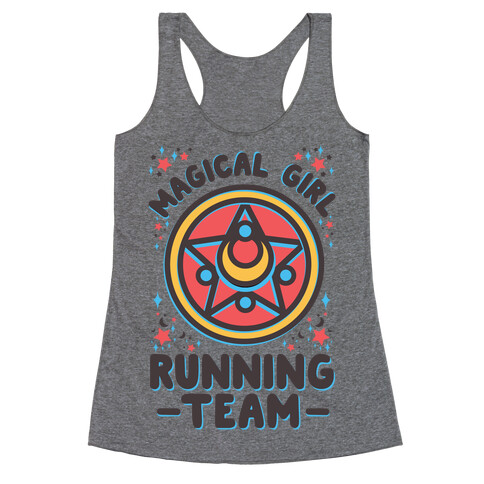 Magical Girl Running Team Racerback Tank Top