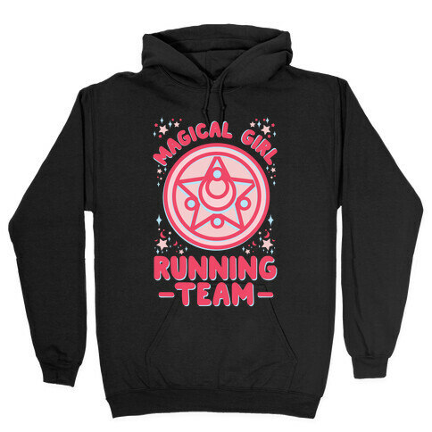 Magical Girl Running Team Hooded Sweatshirt