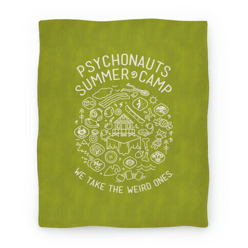 Psychonauts Summer Camp Blanket Blanket