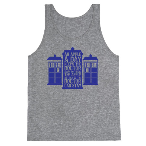 The Doctors Poem Tank Top