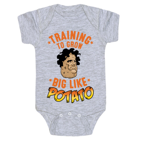 Training To Grow Big Like Potato Baby One-Piece