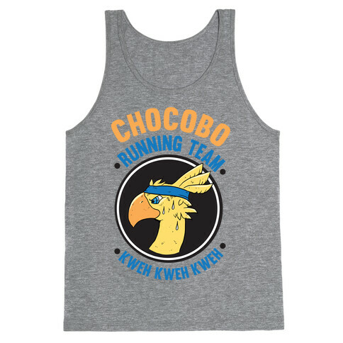 Chocobo Running Team Kweh! Tank Top