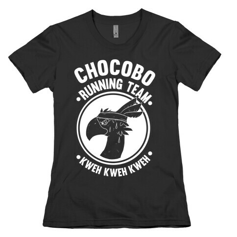 Chocobo Running Team Kweh! Womens T-Shirt