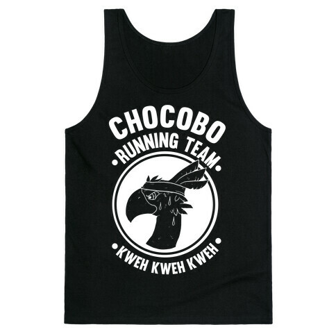 Chocobo Running Team Kweh! Tank Top