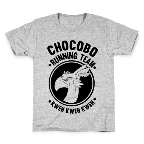 Chocobo Running Team Kweh! Kids T-Shirt