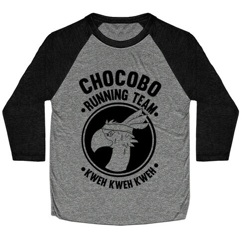 Chocobo Running Team Kweh! Baseball Tee