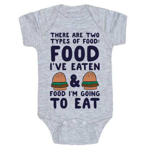 There Are Two Types Of Food Baby One-Piece