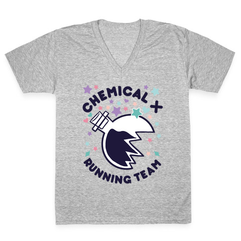 Chemical X Running Team V-Neck Tee Shirt