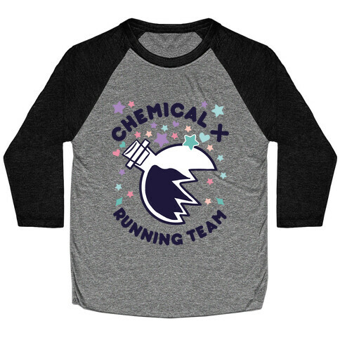 Chemical X Running Team Baseball Tee