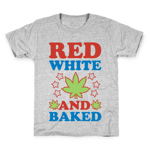 Red White and Baked Kids T-Shirt