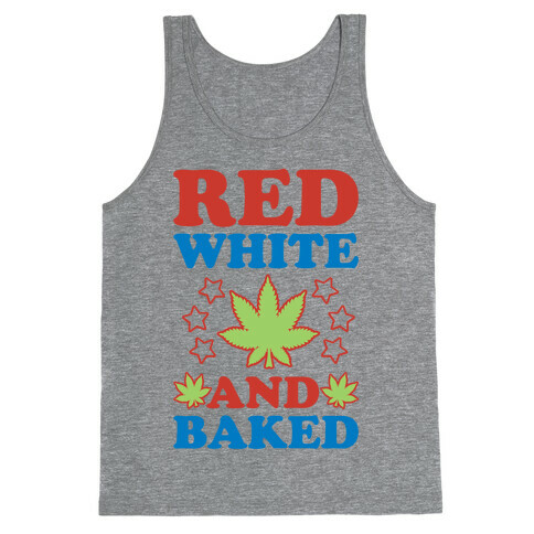 Red White and Baked Tank Top