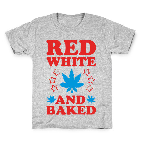 Red White and Baked Kids T-Shirt