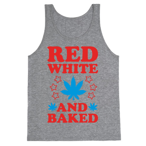 Red White and Baked Tank Top