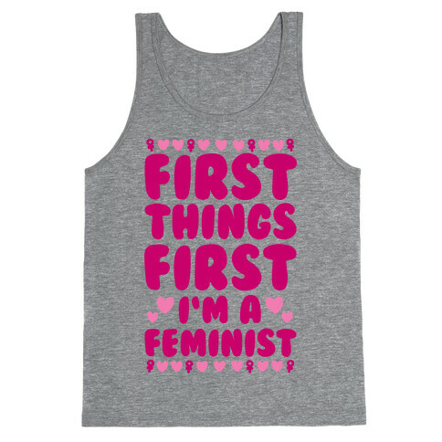 Fancy Feminist Tank Top