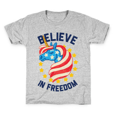 Believe In Freedom Kids T-Shirt