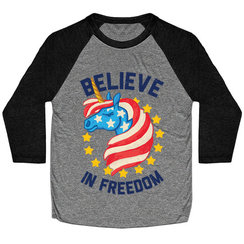 Believe In Freedom Baseball Tee