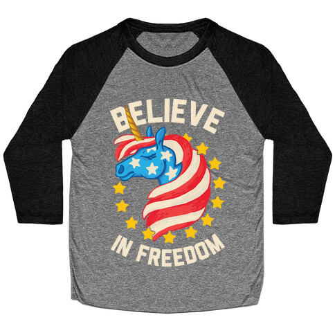 Believe In Freedom Baseball Tee