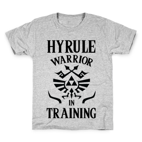 Hyrule Warrior In Training Kids T-Shirt