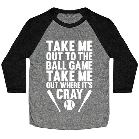 Take Me Out To The Ball Game Baseball Tee