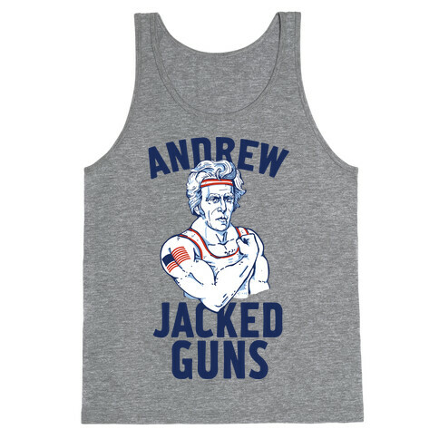 Andrew Jacked-Guns Tank Top