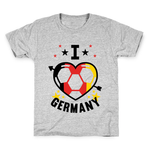 I Love Germany (Soccer) Kids T-Shirt