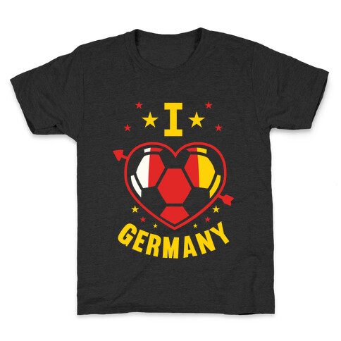 I Love Germany (Soccer) Kids T-Shirt