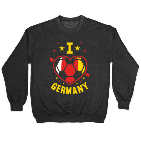 I Love Germany (Soccer) Pullover