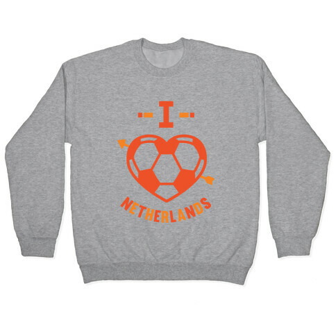 I Love Netherlands (Soccer) Pullover