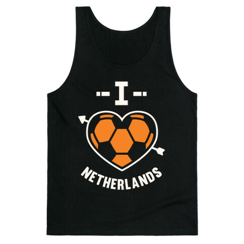 I Love Netherlands (Soccer) Tank Top