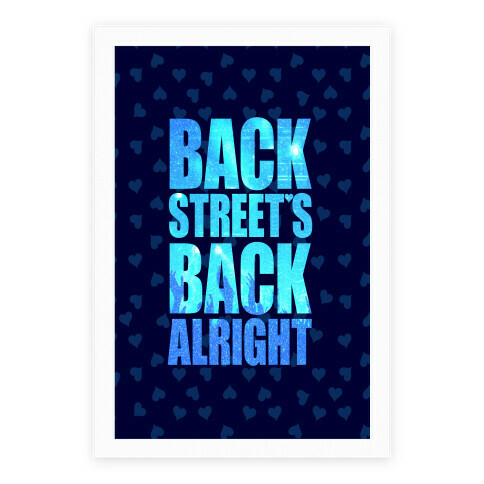 Backstreet's Back Alright! Poster