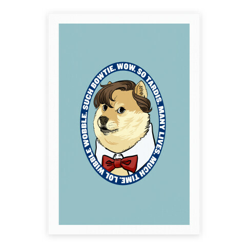 The Doctor Doge Poster
