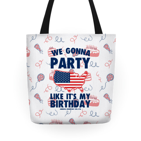 Party Like It's America's Birthday Tote