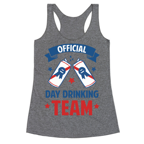 Official Day Drinking Team Racerback Tank Top