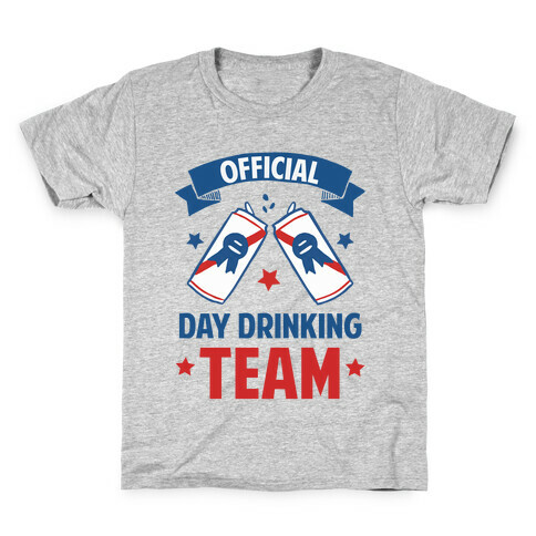 Official Day Drinking Team Kids T-Shirt