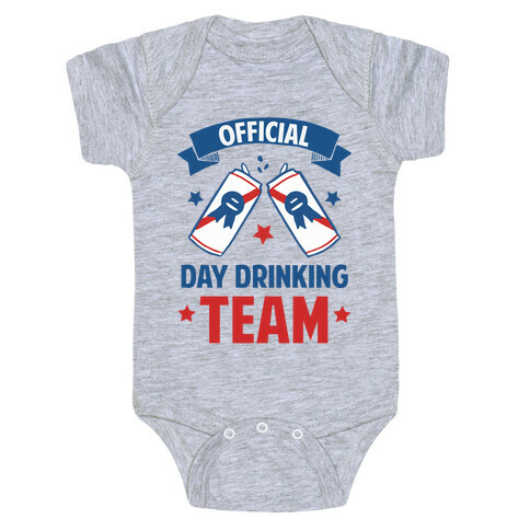 Official Day Drinking Team Baby One-Piece