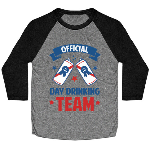 Official Day Drinking Team Baseball Tee