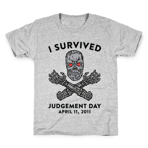 I Survived Judgement Day Kids T-Shirt