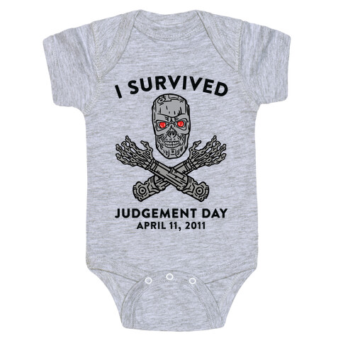 I Survived Judgement Day Baby One-Piece
