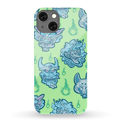 Oni Demons Pattern Phone Case