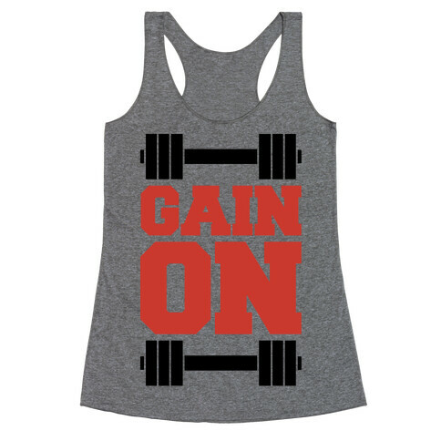 Gain On Racerback Tank Top