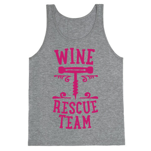 Wine Rescue Team Tank Top