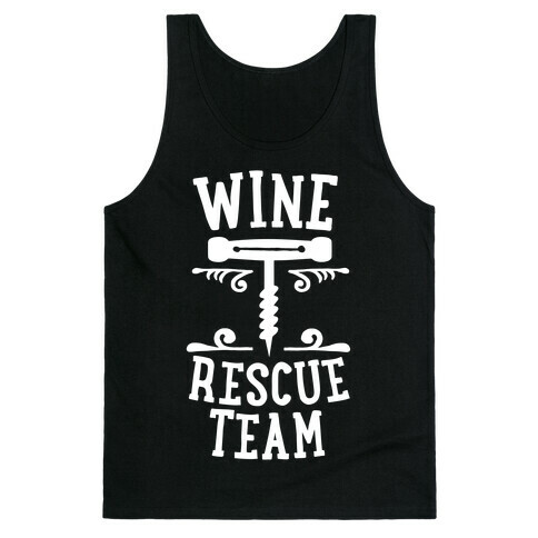 Wine Rescue Team Tank Top