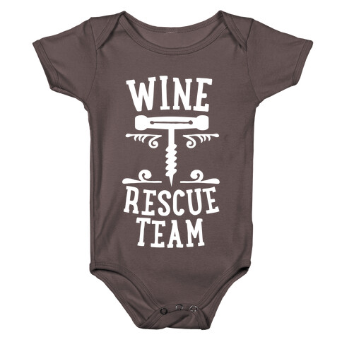 Wine Rescue Team Baby One-Piece