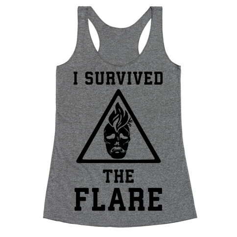 I Survived The Flare Racerback Tank Top