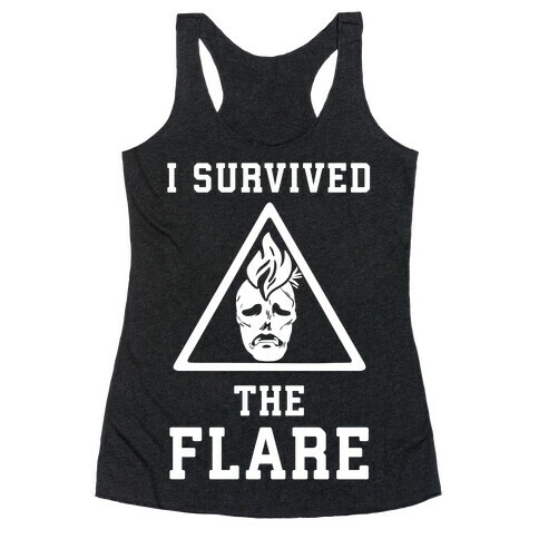 I Survived The Flare Racerback Tank Top