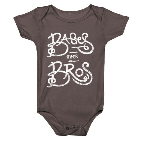 Babes Over Bros Baby One-Piece
