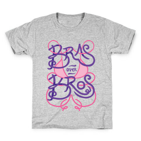 Bras over Bros Kids T-Shirt